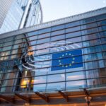 MEP speaking in EU Parliament amid fake news and disinformation debate, Brussels
